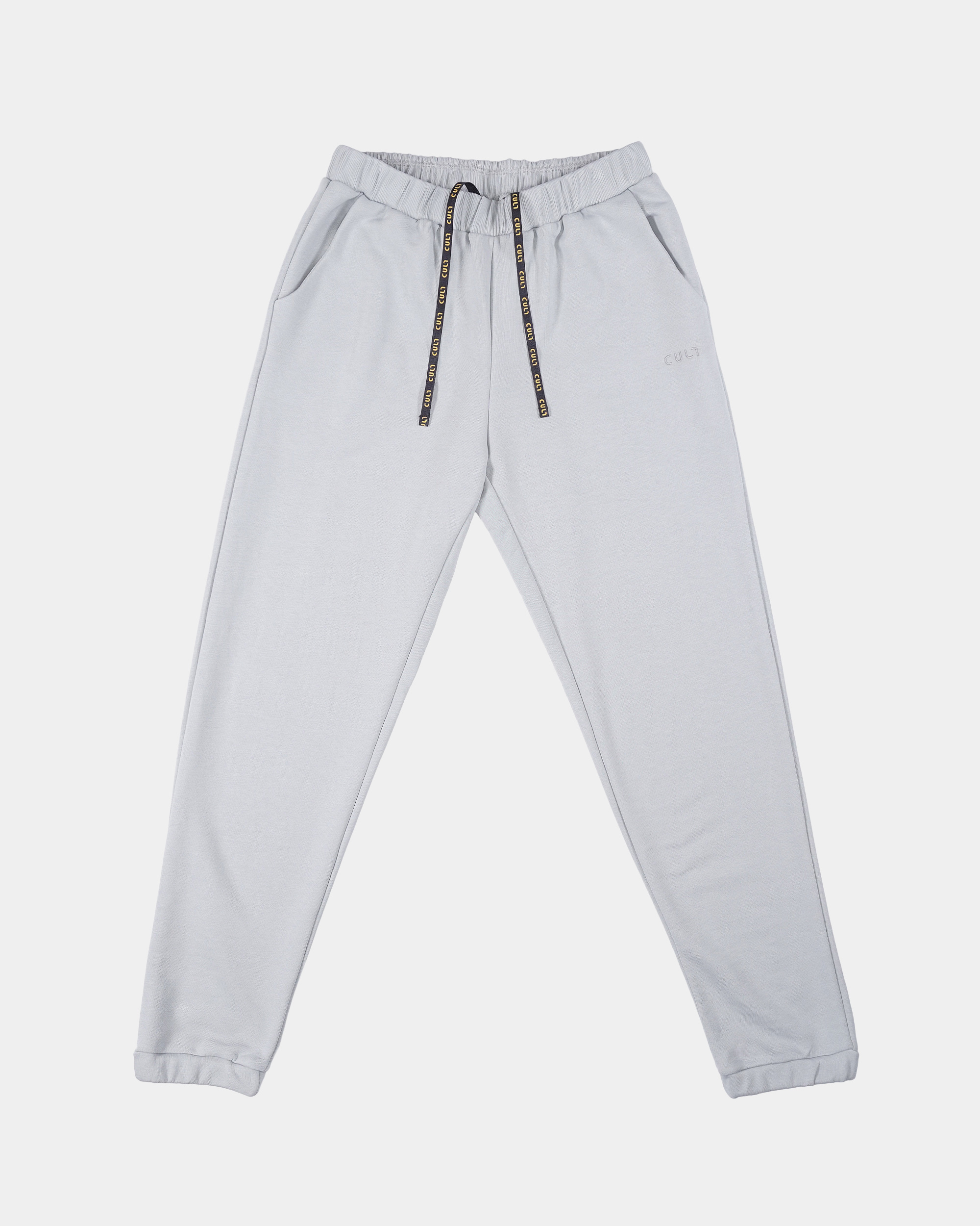 Брюки "CULT" умеренный oversize св.серый